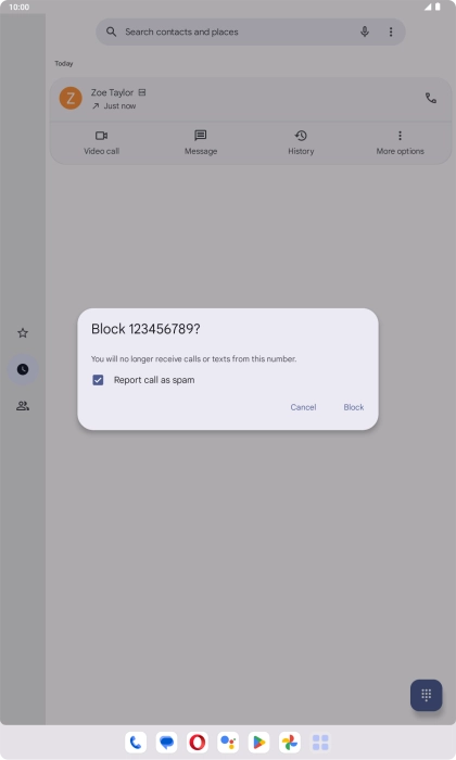 To report the number as spam, press Report call as spam. To report the number as spam, press Report call as spam.