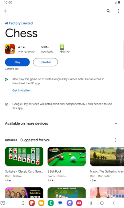Press the Home key to return to the home screen. Press the Home key to return to the home screen.