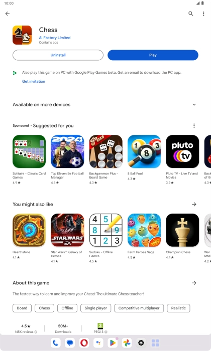 Slide your finger upwards starting from the bottom of the screen to return to the home screen.