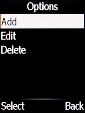 Select Delete.