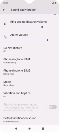 Press the Home key to return to the home screen. Press the Home key to return to the home screen.