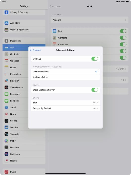 Press the indicator next to Press the indicator next to