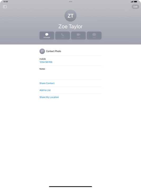 Slide your finger upwards starting from the bottom of the screen to return to the home screen.