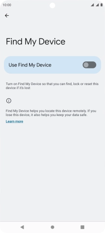 Press the indicator next to Press the indicator next to