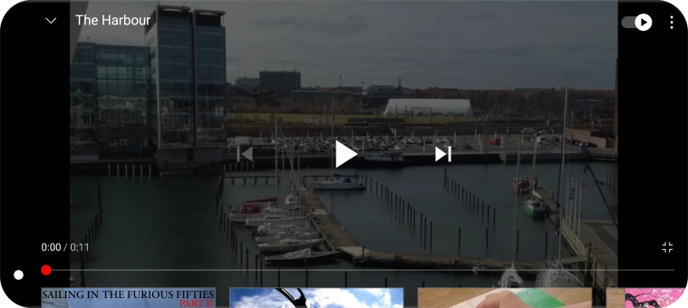 Slide your finger upwards on the screen. Slide your finger upwards on the screen.