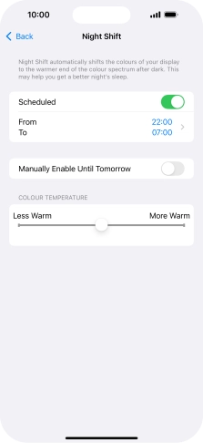 Press the indicator next to Press the indicator next to