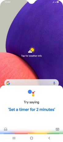 Press the explore icon. Press the explore icon.