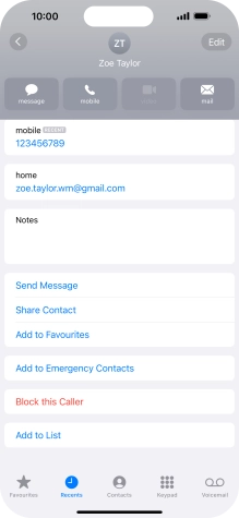 Press Block this Caller. Press Block this Caller.