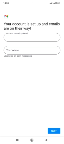 Press the field below 