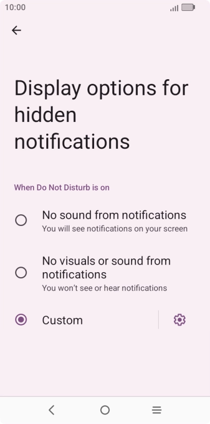 Press the Return key. Press the Return key.