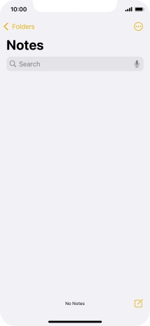 Slide your finger upwards starting from the bottom of the screen to return to the home screen.