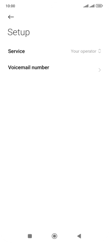 Press Voicemail number. Press Voicemail number.