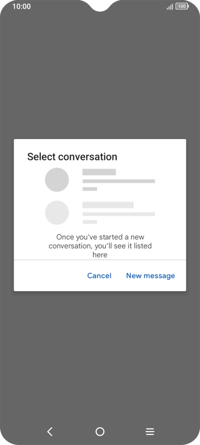 Press New message.