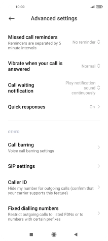 Press Caller ID. Press Caller ID.