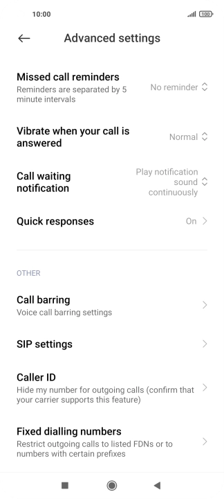 Press Caller ID. Press Caller ID.