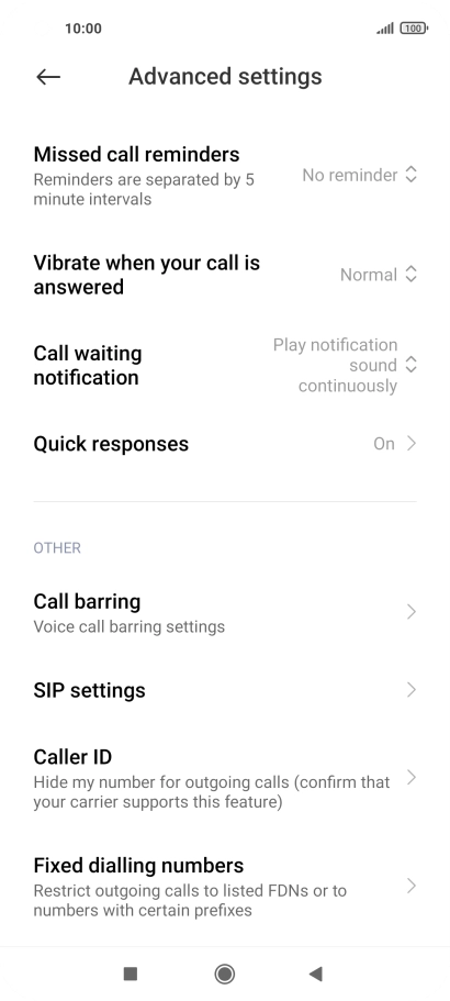Press Caller ID. Press Caller ID.