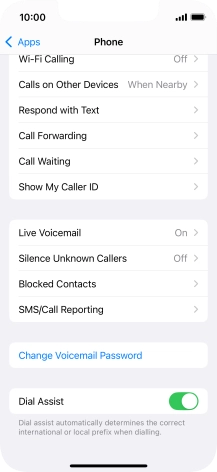 Press Silence Unknown Callers.