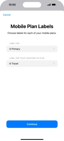 Press Continue. Press Continue.