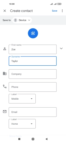 Press Phone and key in the required phone number.