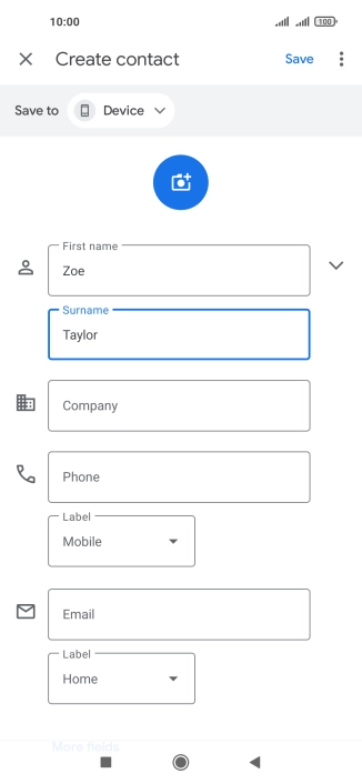 Press Phone and key in the required phone number.