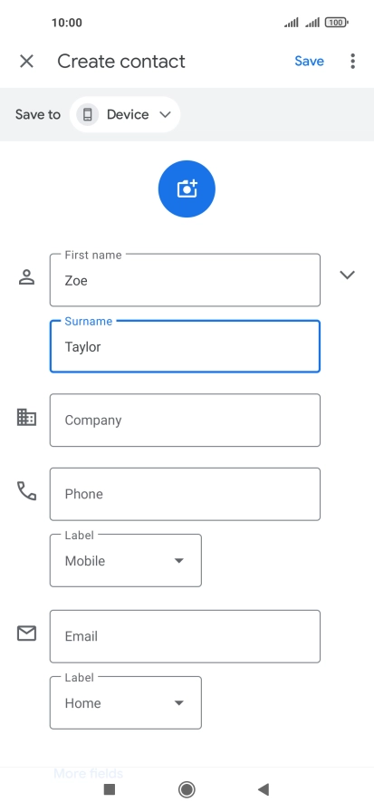 Press Phone and key in the required phone number.