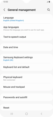 Press Date and time.