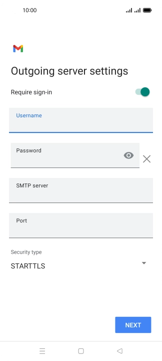 Press the field below Press the field below