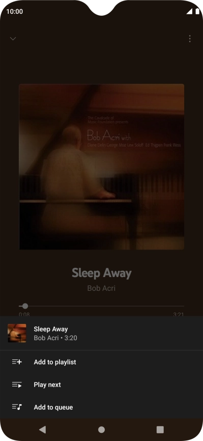 Press Add to playlist.