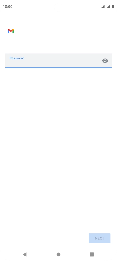 Press the field below 