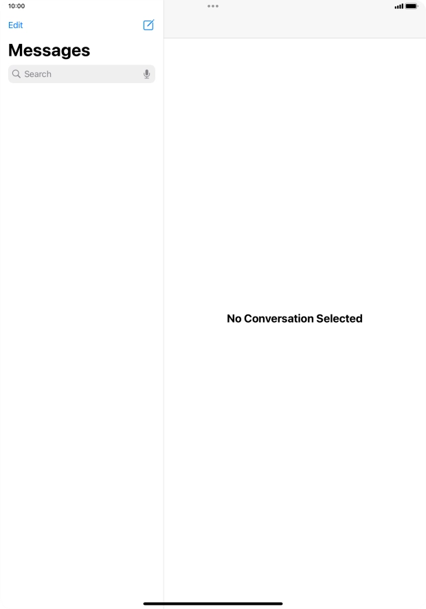 Slide right or left on the screen using four or five fingers to switch between running applications.