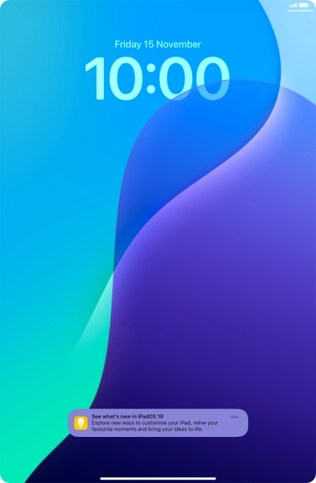 Press the required notification and follow the instructions on the screen to use the selected function.