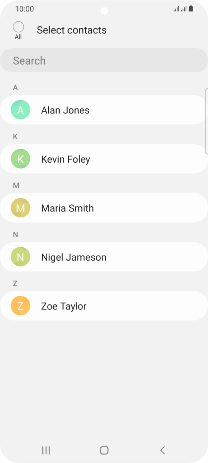 Press the field above Press the field above