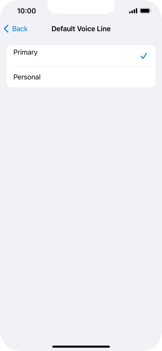 Press the required price plan.