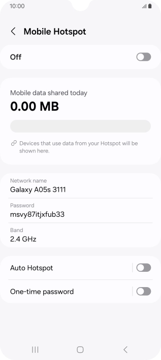 Press Network name. Press Network name.