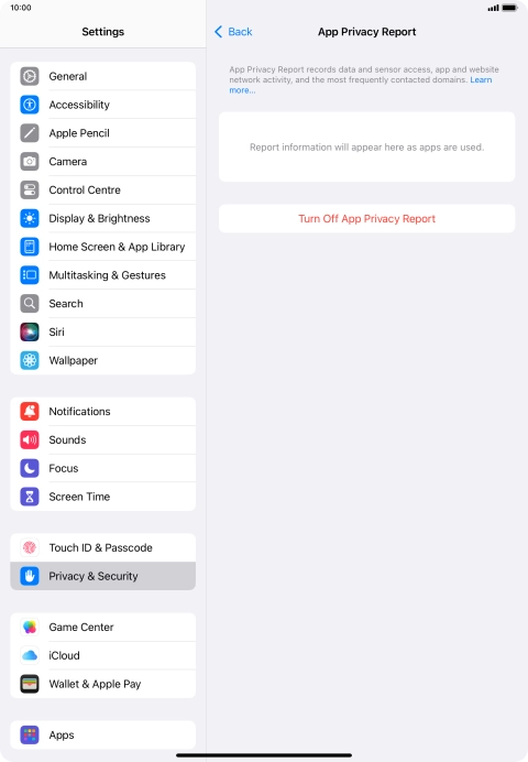 Slide your finger upwards starting from the bottom of the screen to return to the home screen.