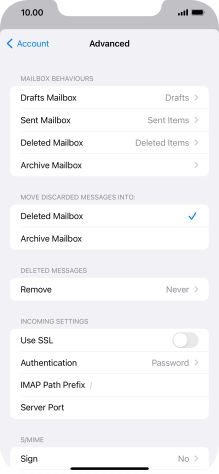 Press the indicator next to Press the indicator next to