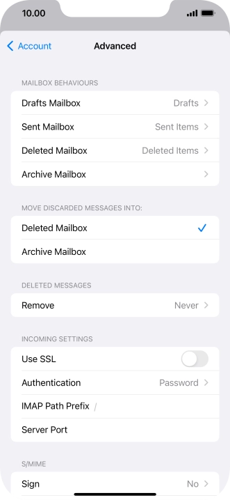 Press the indicator next to Press the indicator next to