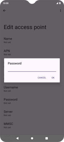 Key in wap and press OK.