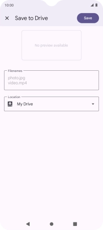 Press the field below 