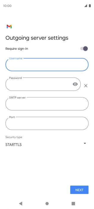Press the field below Press the field below
