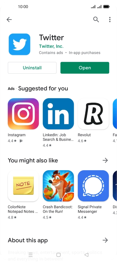 Press the Home key to return to the home screen. Press the Home key to return to the home screen.