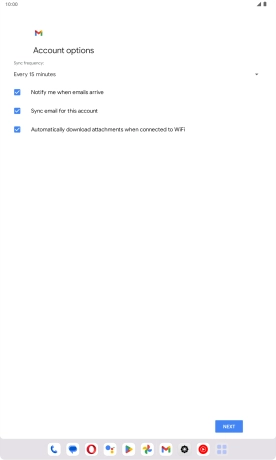 Press the drop down list below 