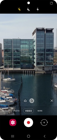 Press the required setting.