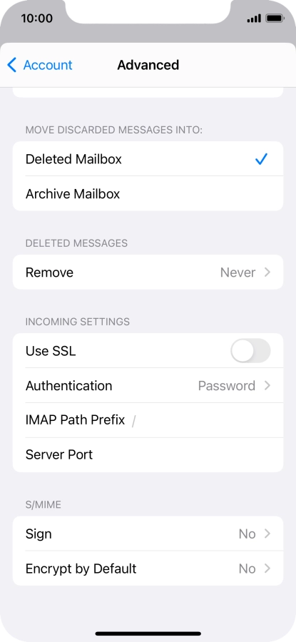 Press the indicator next to Press the indicator next to
