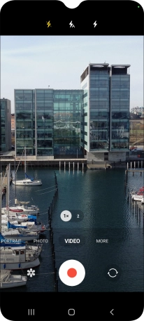 Press the required setting.