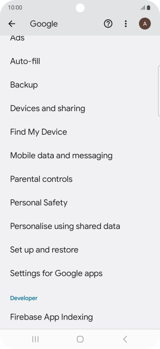 Press Find My Device.