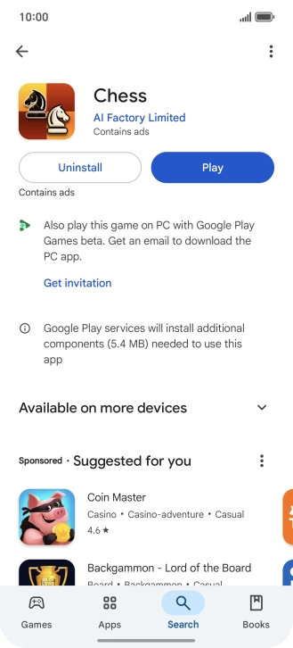 Slide your finger upwards starting from the bottom of the screen to return to the home screen.
