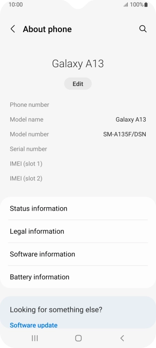 Press Software information.
