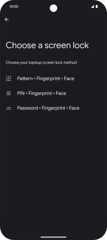 Press the required phone lock code and follow the instructions on the screen to create an additional phone lock code. Press the required phone lock code and follow the instructions on the screen to create an additional phone lock code.