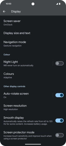 Slide your finger upwards starting from the bottom of the screen to return to the home screen.